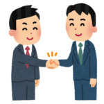 ビジネスマンの握手