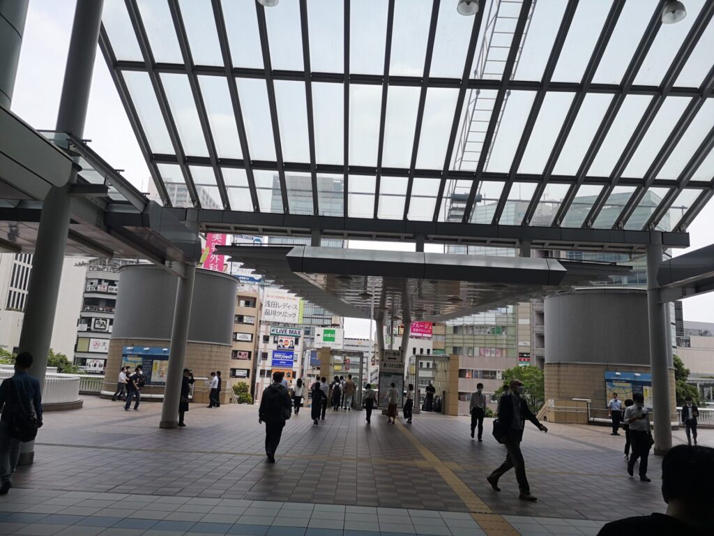 品川駅港南口(東口)出たとこ:東京出入国管理庁(東京入管)への行き方(写真付き)