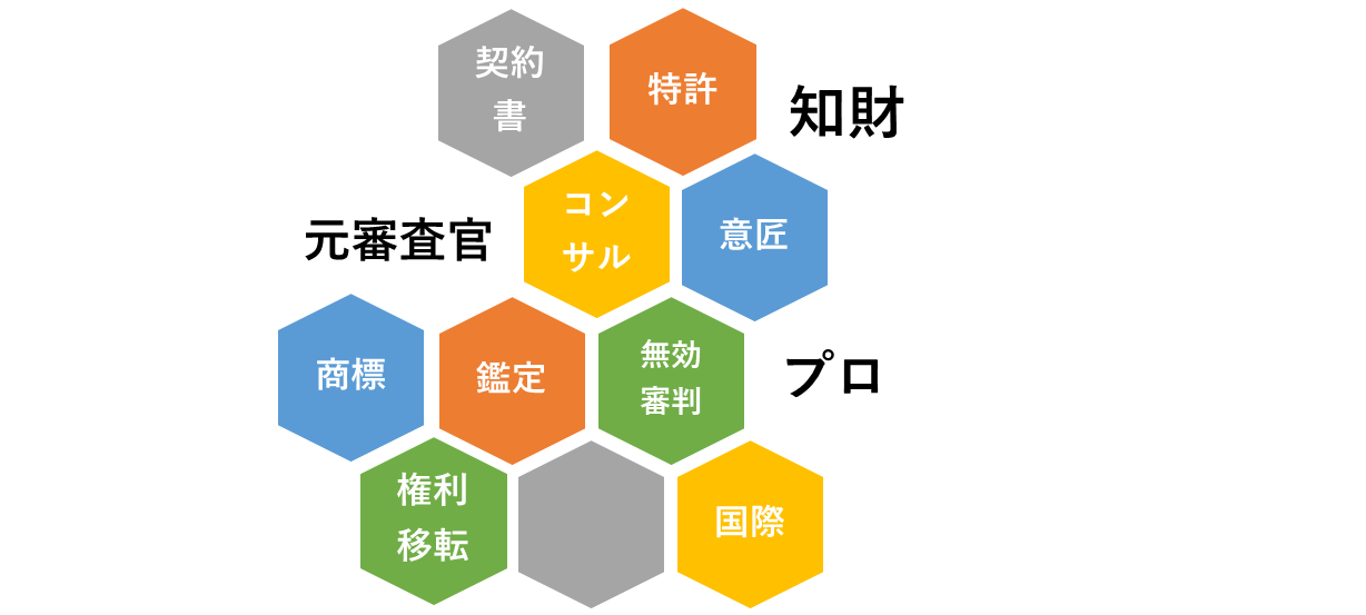 知財のプロ 取扱業務