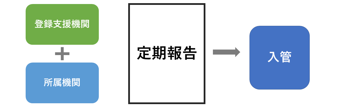 特定技能の定期報告